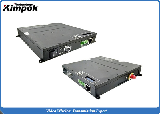 transmisor video de la red de 1080P RJ45, emisor de vídeo audio inalámbrico 4MHz 8MHz